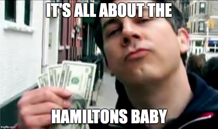 It's all about the Hamiltons baby